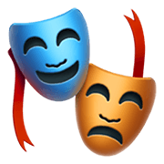 Emoji 🎭 Maschere su Apple iOS 13.3.