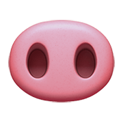 Emoji 🐽 Naso Da Maiale su Apple iOS 13.3.