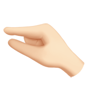 🤏🏻 Emoji Mano Pellizcando: Tono De Piel Claro en Apple iOS 13.3.