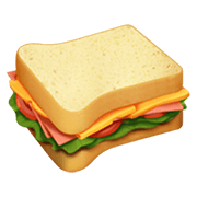 Emoji 🥪 Sandwich su Apple iOS 13.3.