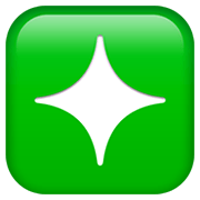 Émoji ❇️ éclat sur Apple iOS 13.3.