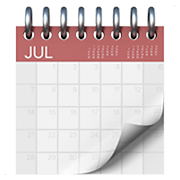 Emoji 🗓️ Calendario A Spirale su Apple iOS 13.3.