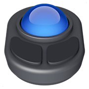 Émoji 🖲️ Boule De Commande sur Apple iOS 13.3.