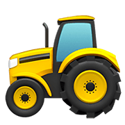 Émoji 🚜 Tracteur sur Apple iOS 13.3.