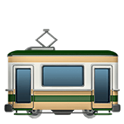 Émoji 🚋 Wagon De Tramway sur Apple iOS 13.3.