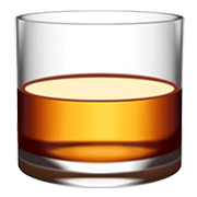 Emoji 🥃 Bicchiere Tumbler su Apple iOS 13.3.