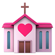 💒 Emoji Iglesia Celebrando Boda en Apple iOS 13.3.