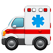 Emoji 🚑 Ambulanza su Apple iOS 14.2.