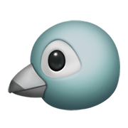 Emoji 🐦 Uccello su Apple iOS 14.2.
