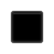 Émoji ◾ Carré Petit Moyen Noir sur Apple iOS 14.2.