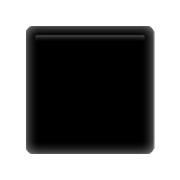 ◼️ Emoji Cuadrado Negro Mediano en Apple iOS 14.2.