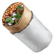 Émoji 🌯 Burrito sur Apple iOS 14.2.
