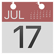 Emoji 📅 Calendario su Apple iOS 14.2.