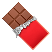 🍫 Emoji Schokoladentafel Apple iOS 14.2.