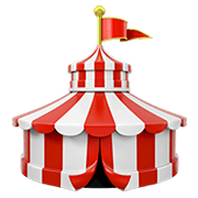 Emoji 🎪 Circo su Apple iOS 14.2.