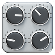 Émoji 🎛️ Boutons De Réglage sur Apple iOS 14.2.