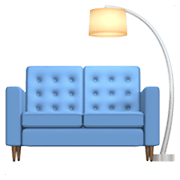 🛋️ Emoji Sofa und Lampe Apple iOS 14.2.