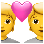 💑 Emoji Casal Apaixonado na Apple iOS 14.2.