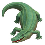 Émoji 🐊 Crocodile sur Apple iOS 14.2.
