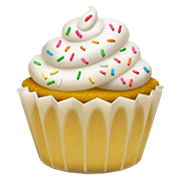 Émoji 🧁 Cupcake sur Apple iOS 14.2.