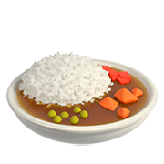 Émoji 🍛 Riz Au Curry sur Apple iOS 14.2.