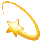 Emoji 💫 Stella Con Scia su Apple iOS 14.2.