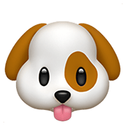 🐶 Emoji Cara De Perro en Apple iOS 14.2.
