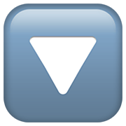 Émoji 🔽 Petit Triangle Bas sur Apple iOS 14.2.