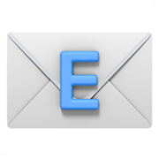 Emoji 📧 E-mail su Apple iOS 14.2.