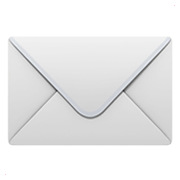 Émoji ✉️ Enveloppe sur Apple iOS 14.2.