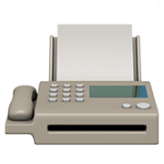 Émoji 📠 Fax sur Apple iOS 14.2.
