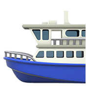 Émoji ⛴️ Ferry sur Apple iOS 14.2.