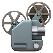 Emoji 📽️ Proiettore Cinematografico su Apple iOS 14.2.