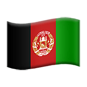 🇦🇫 Emoji Bandeira: Afeganistão na Apple iOS 14.2.