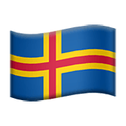 🇦🇽 Emoji Bandera: Islas Åland en Apple iOS 14.2.
