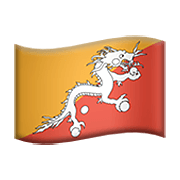 🇧🇹 Emoji Flagge: Bhutan Apple iOS 14.2.