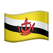 🇧🇳 Emoji Bandeira: Brunei na Apple iOS 14.2.
