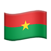 Émoji 🇧🇫 Drapeau : Burkina Faso sur Apple iOS 14.2.