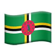 🇩🇲 Emoji Bandera: Dominica en Apple iOS 14.2.