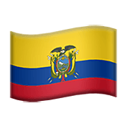 🇪🇨 Emoji Bandera: Ecuador en Apple iOS 14.2.