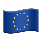 🇪🇺 Emoji Bandera: Unión Europea en Apple iOS 14.2.