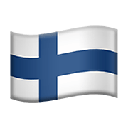 🇫🇮 Emoji Bandera: Finlandia en Apple iOS 14.2.