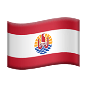 🇵🇫 Emoji Bandeira: Polinésia Francesa na Apple iOS 14.2.