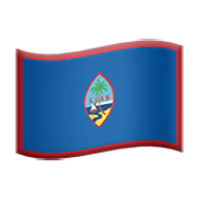 🇬🇺 Emoji Bandera: Guam en Apple iOS 14.2.