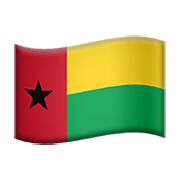 🇬🇼 Emoji Bandera: Guinea-Bisáu en Apple iOS 14.2.
