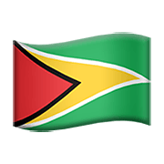 🇬🇾 Emoji Bandera: Guyana en Apple iOS 14.2.