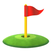 Émoji ⛳ Drapeau De Golf sur Apple iOS 14.2.