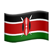 🇰🇪 Emoji Bandera: Kenia en Apple iOS 14.2.