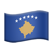 🇽🇰 Emoji Bandeira: Kosovo na Apple iOS 14.2.