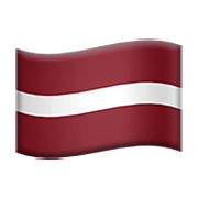 🇱🇻 Emoji Bandera: Letonia en Apple iOS 14.2.